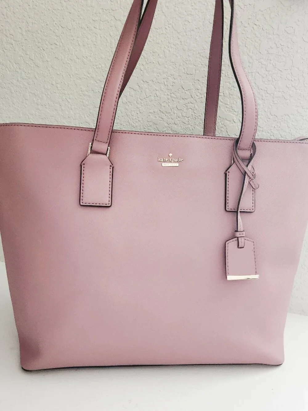 Euc Kate Spade NY Pink Leather Satchel Bag Purse
